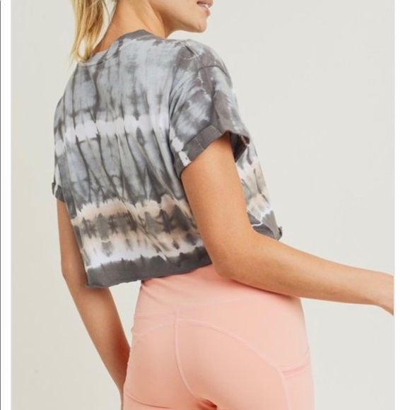 Tie dye cropped tee - Picture 3 of 7